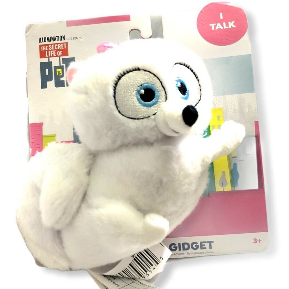 Secret Of Life Pets 2 Gidget Talking Movie Stuffed